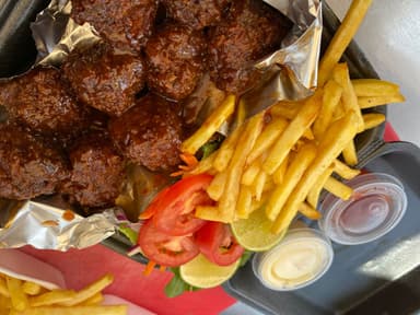 Boneless con papas