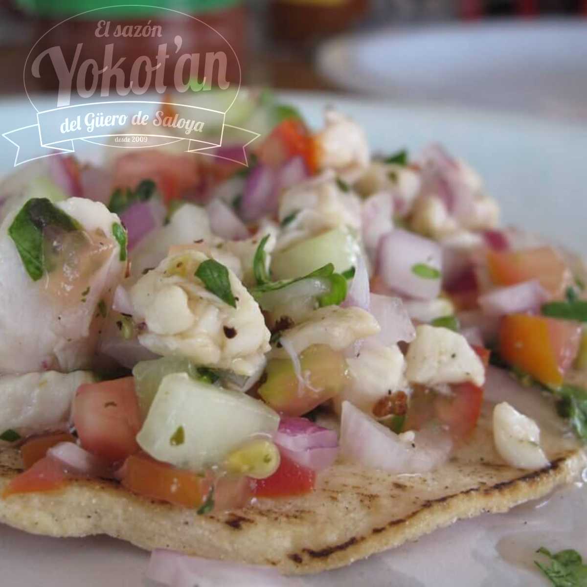 Tostada de Pescado