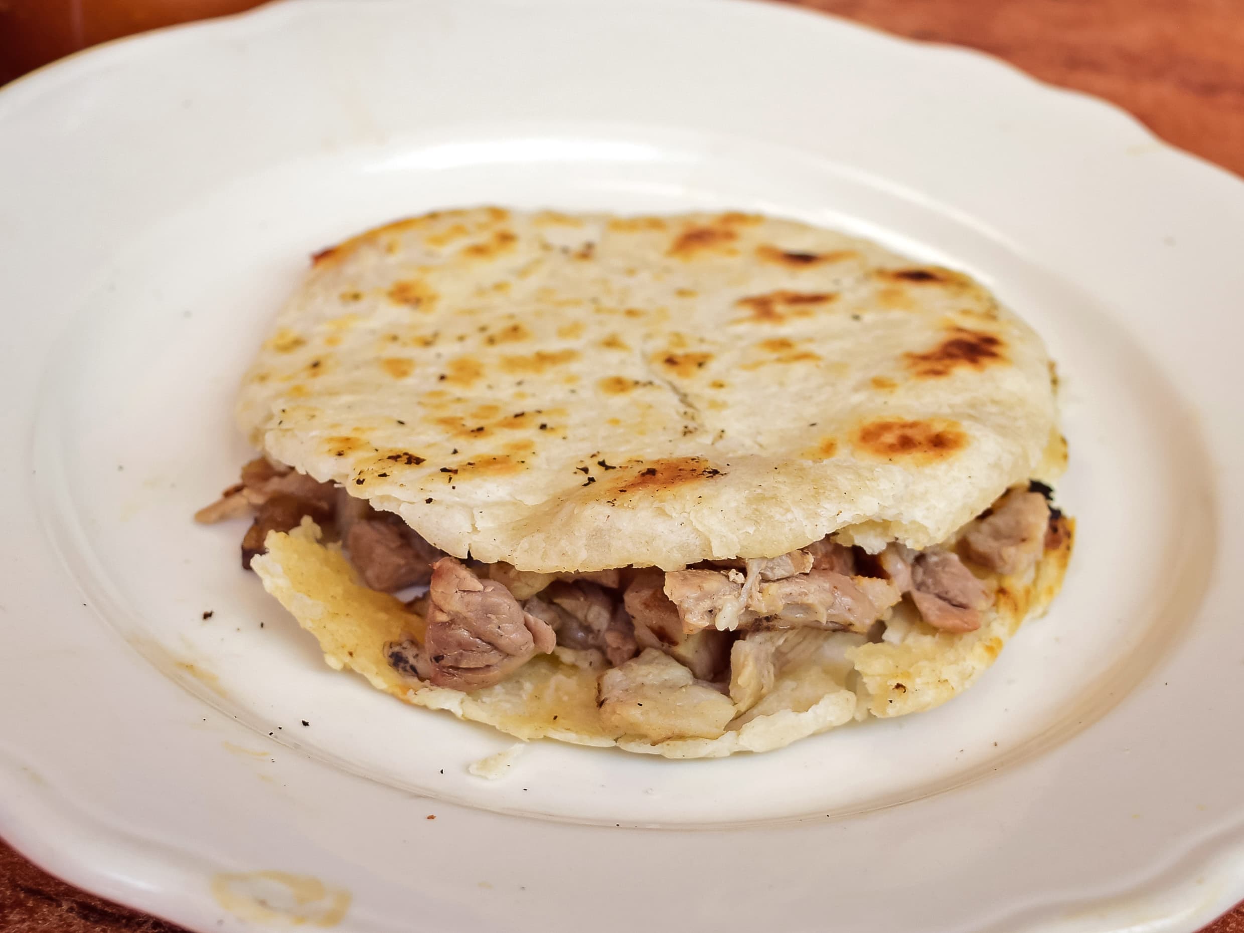 Gordita de Harina Bistec