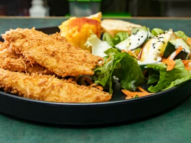 Filete de pescado al coco