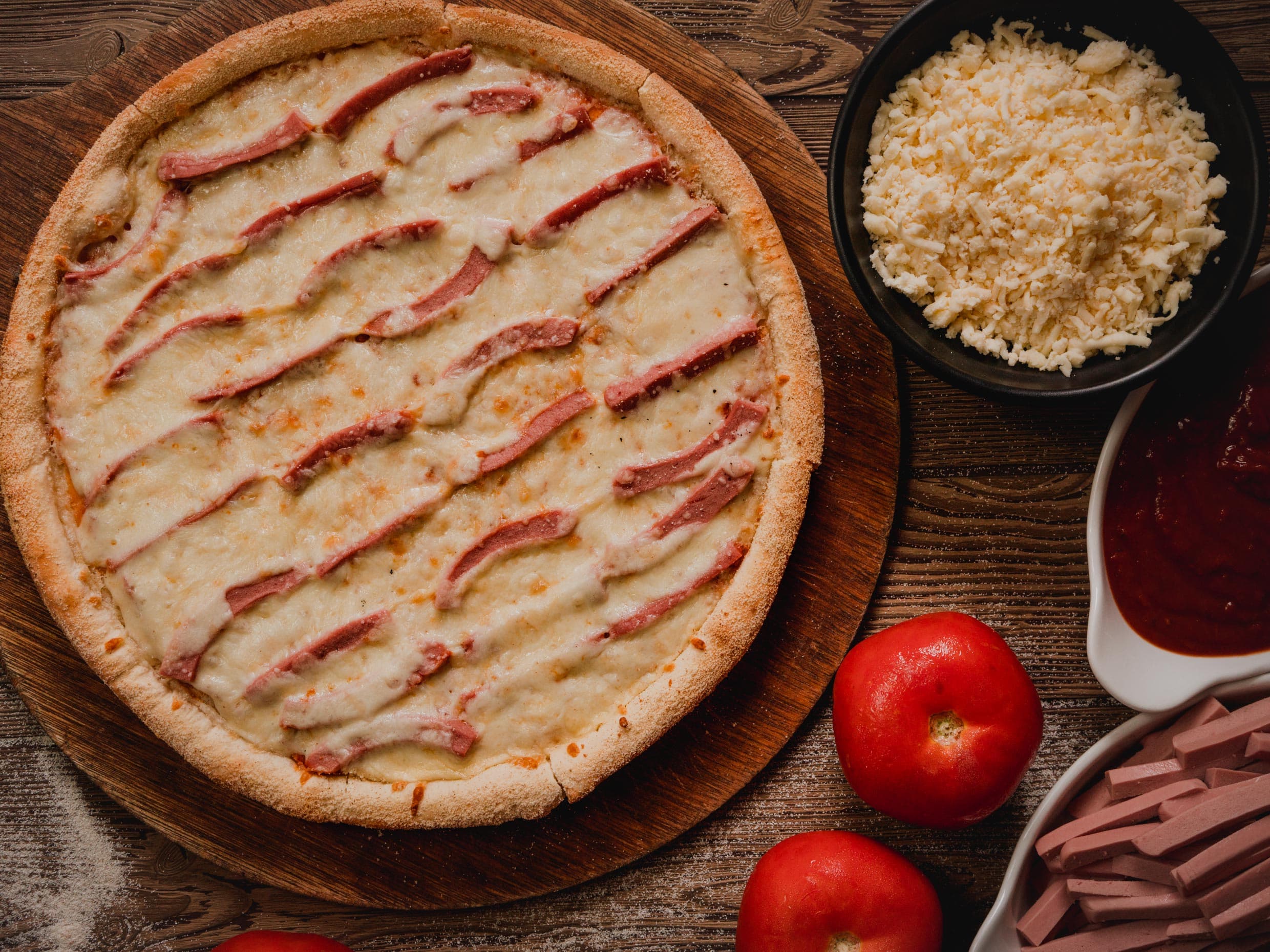 Pizza Salchicha