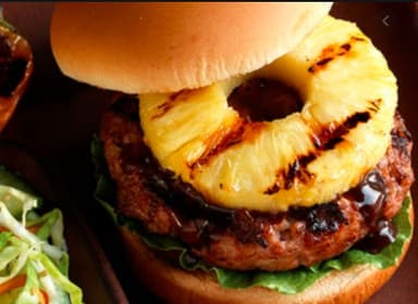 Hamburguesa Hawaiana