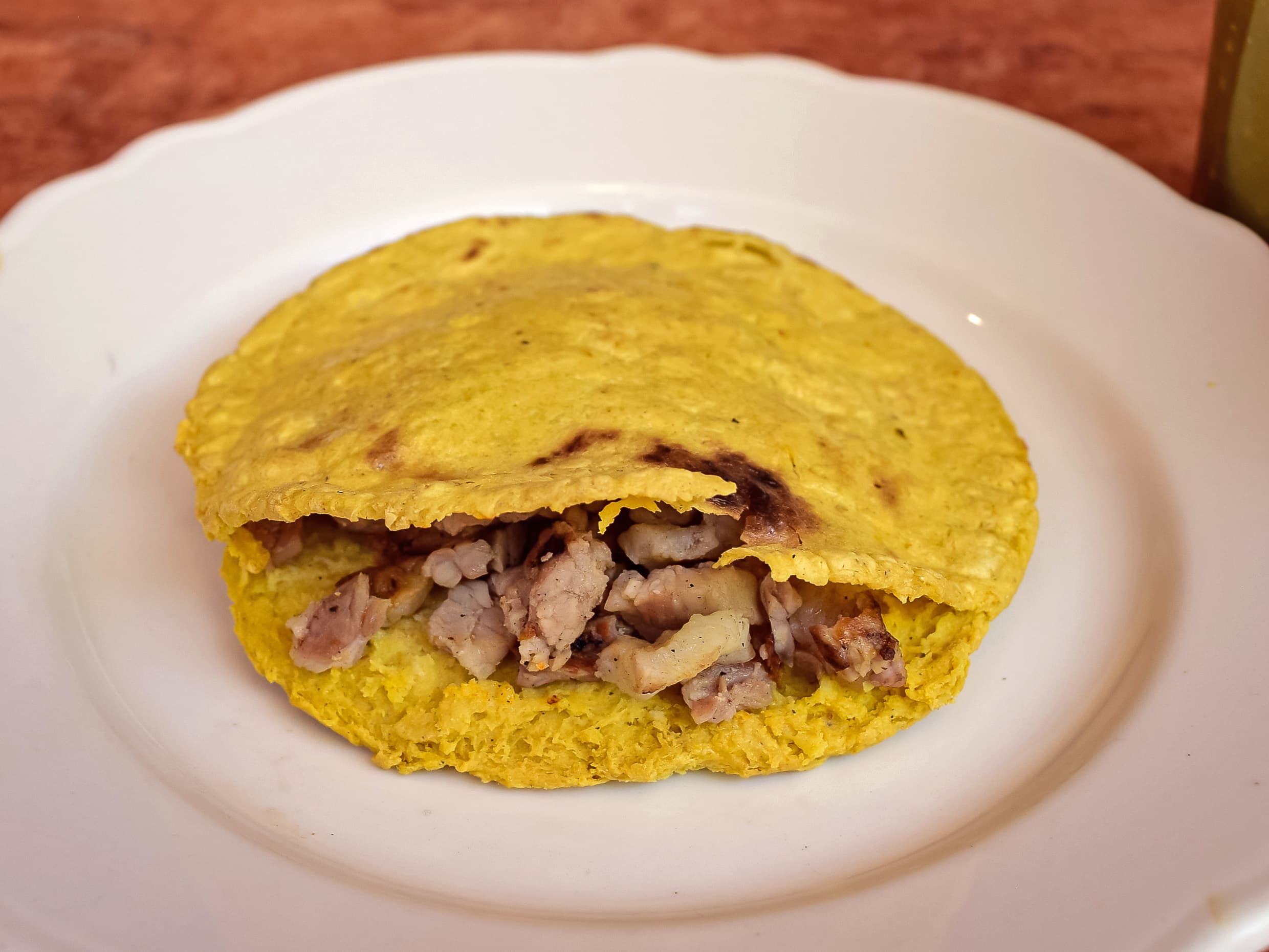 Gordita de Maíz Bistec