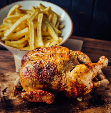 1 Pollo y Tequeños con queso