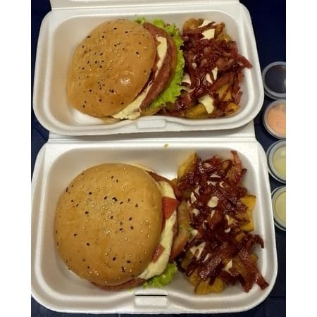 MaxiBurger+ PapasBacon X2