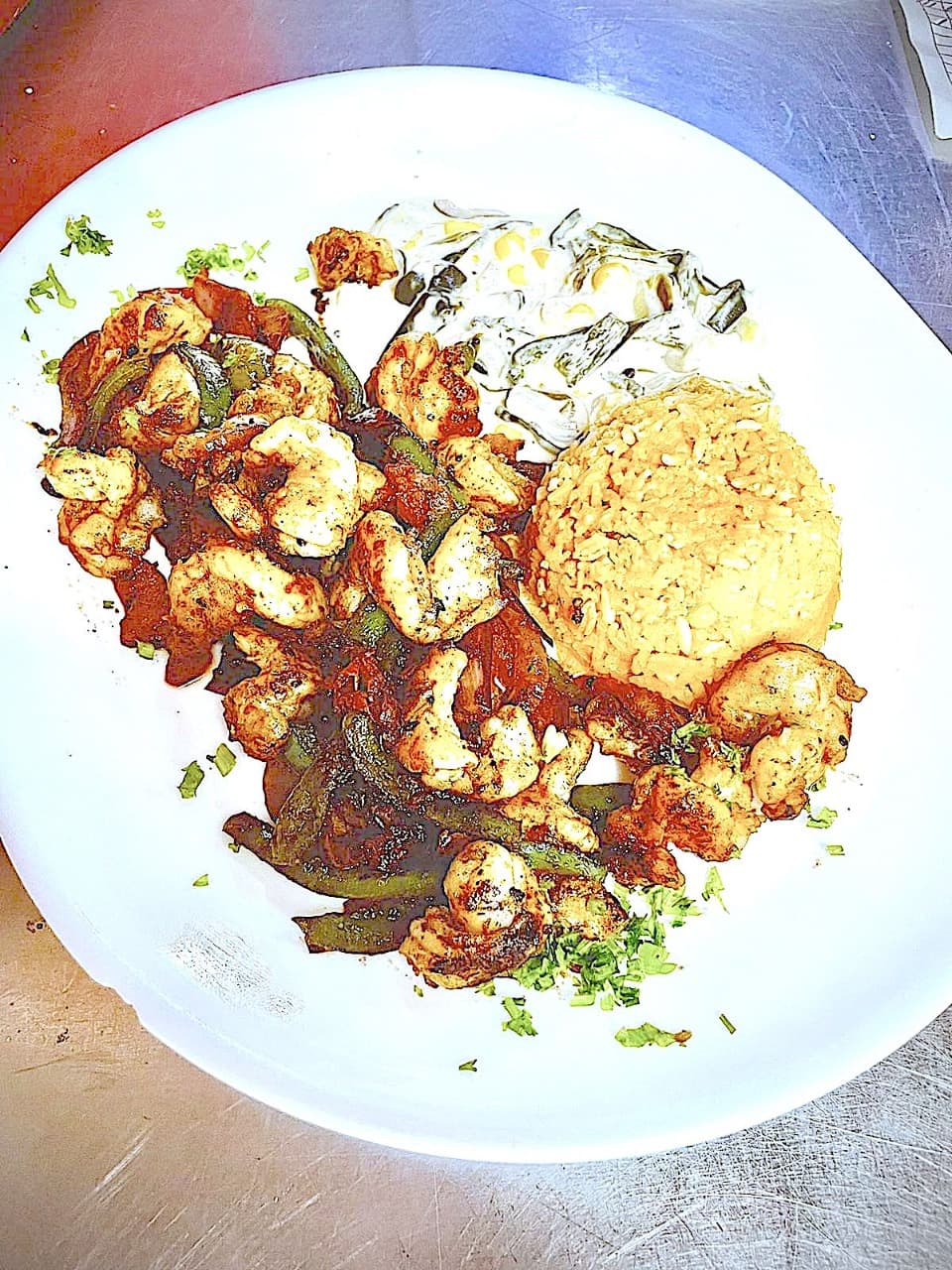 Fajitas de Camarón