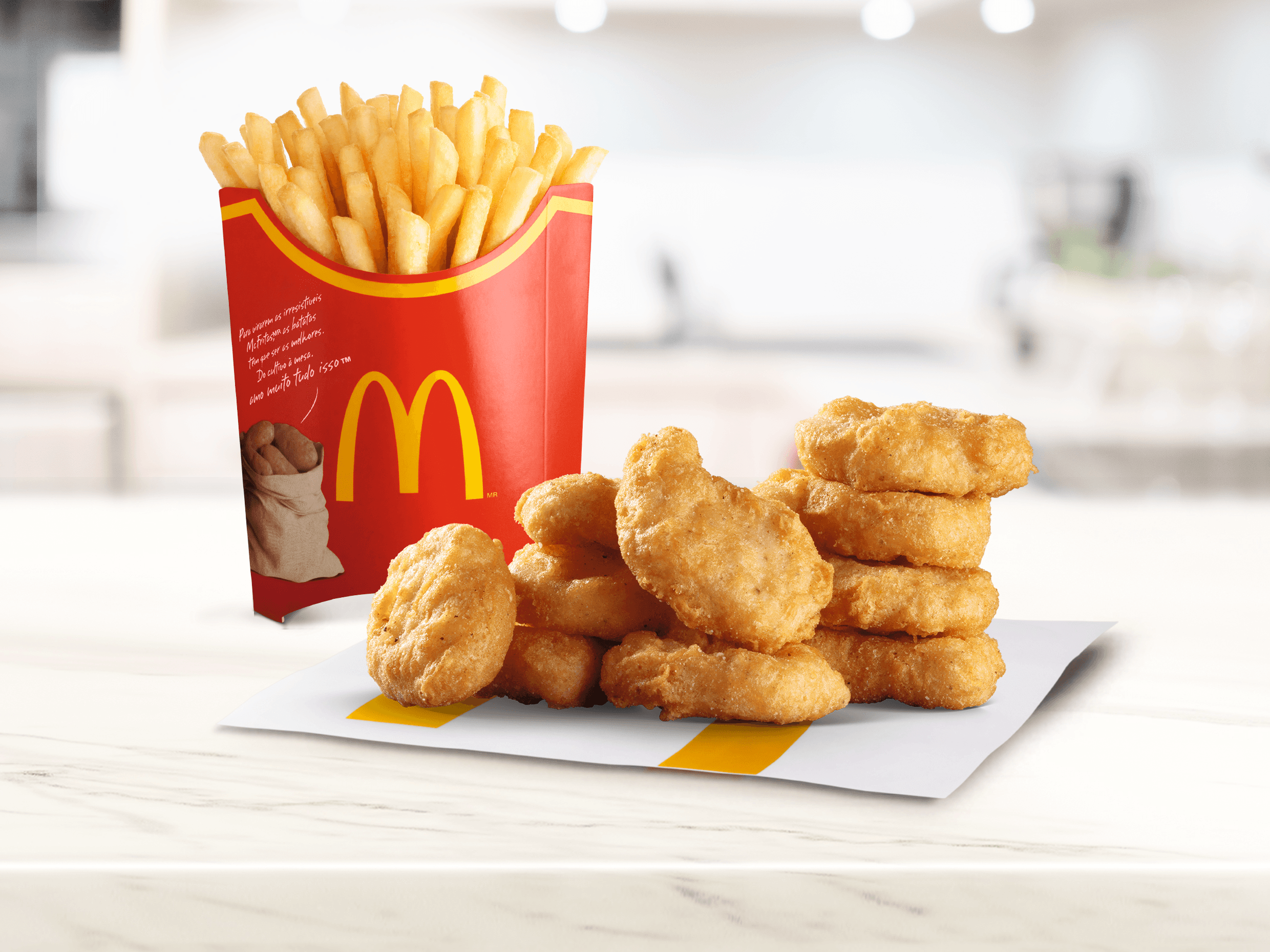 10 Nuggets + Papas GD