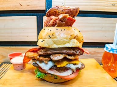 Hamburguesa de la Casa