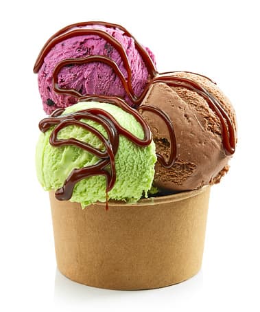 Vaso de Helado 3 Bolas