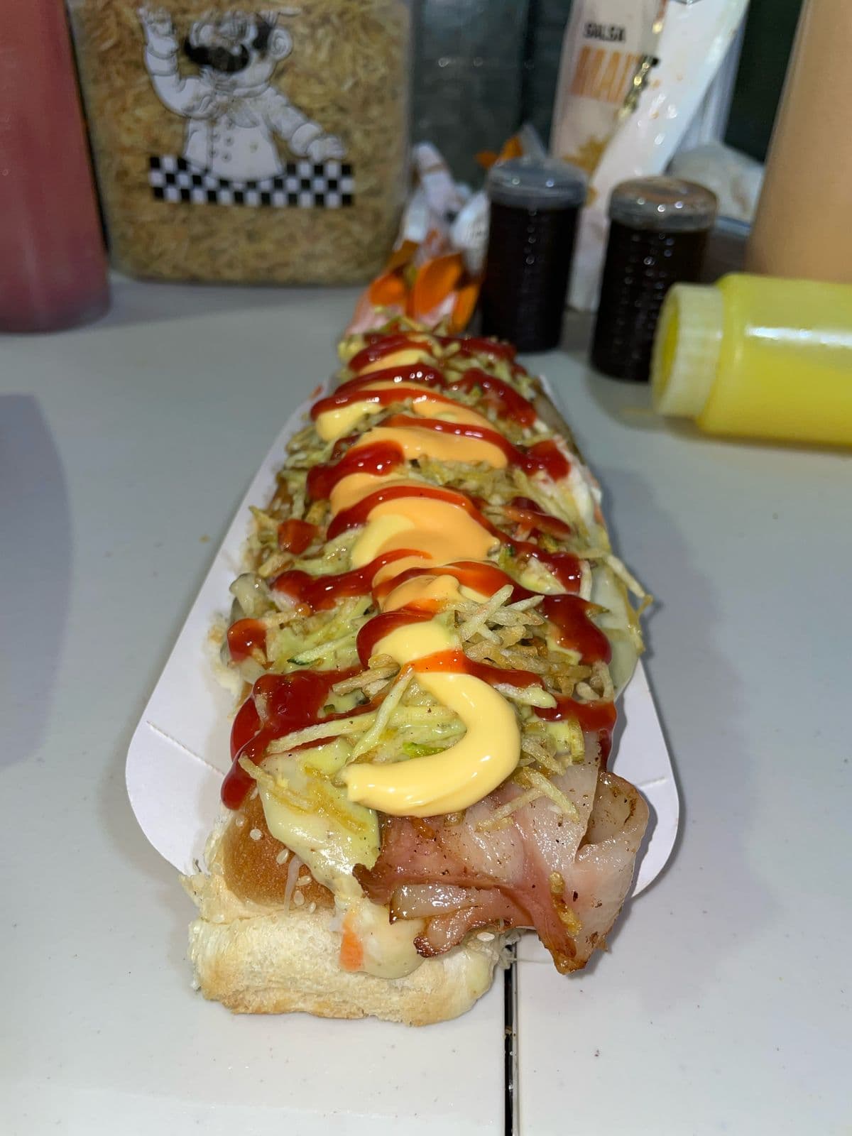 Perro Papas y Gaseosa