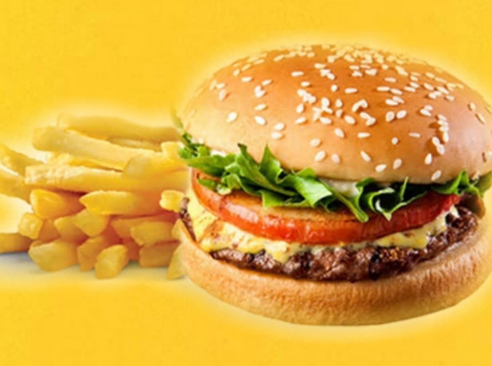 Hamburguesa con papas