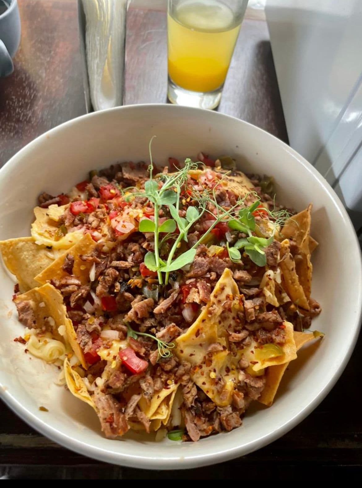 Nachos con Arrachera