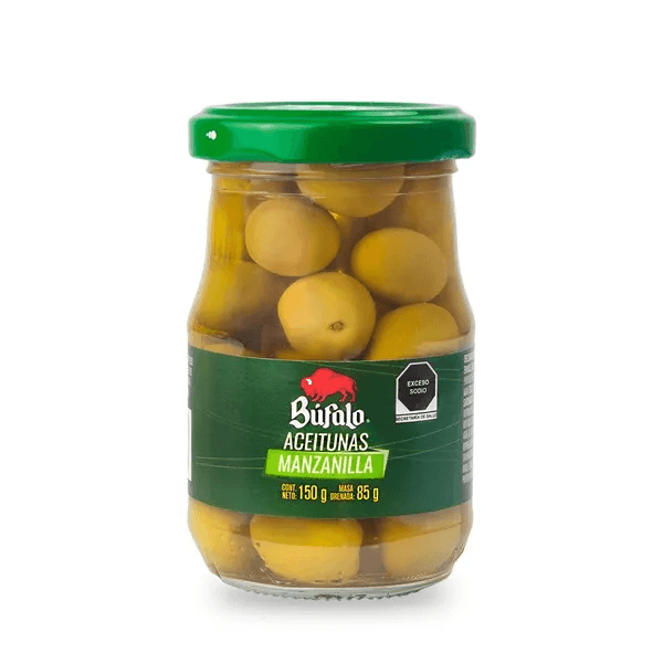 Aceituna Manzanilla Bufalo  150 Grs