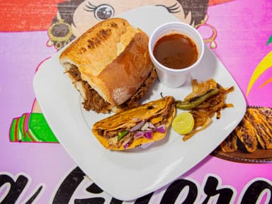 TORTA + TACO DE BARBACOA