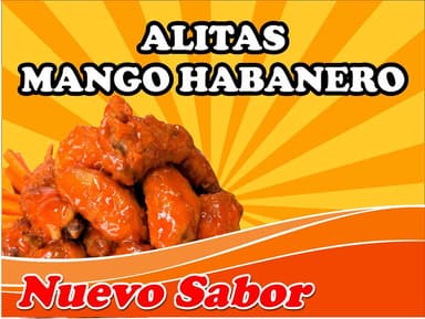 Alitas Mango Habaneras