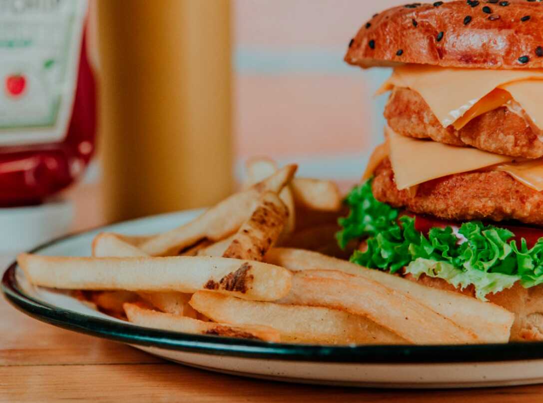 Hamburguesa Crispy chicken