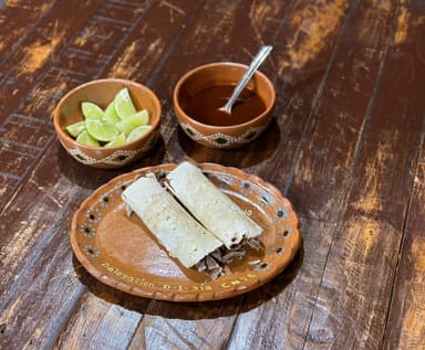 Dos Tacos Árabes Sencillos.