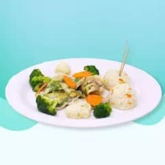 Filete Light con Verduras al Vapor