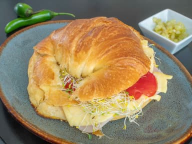 Cuernito de Pavo y Queso