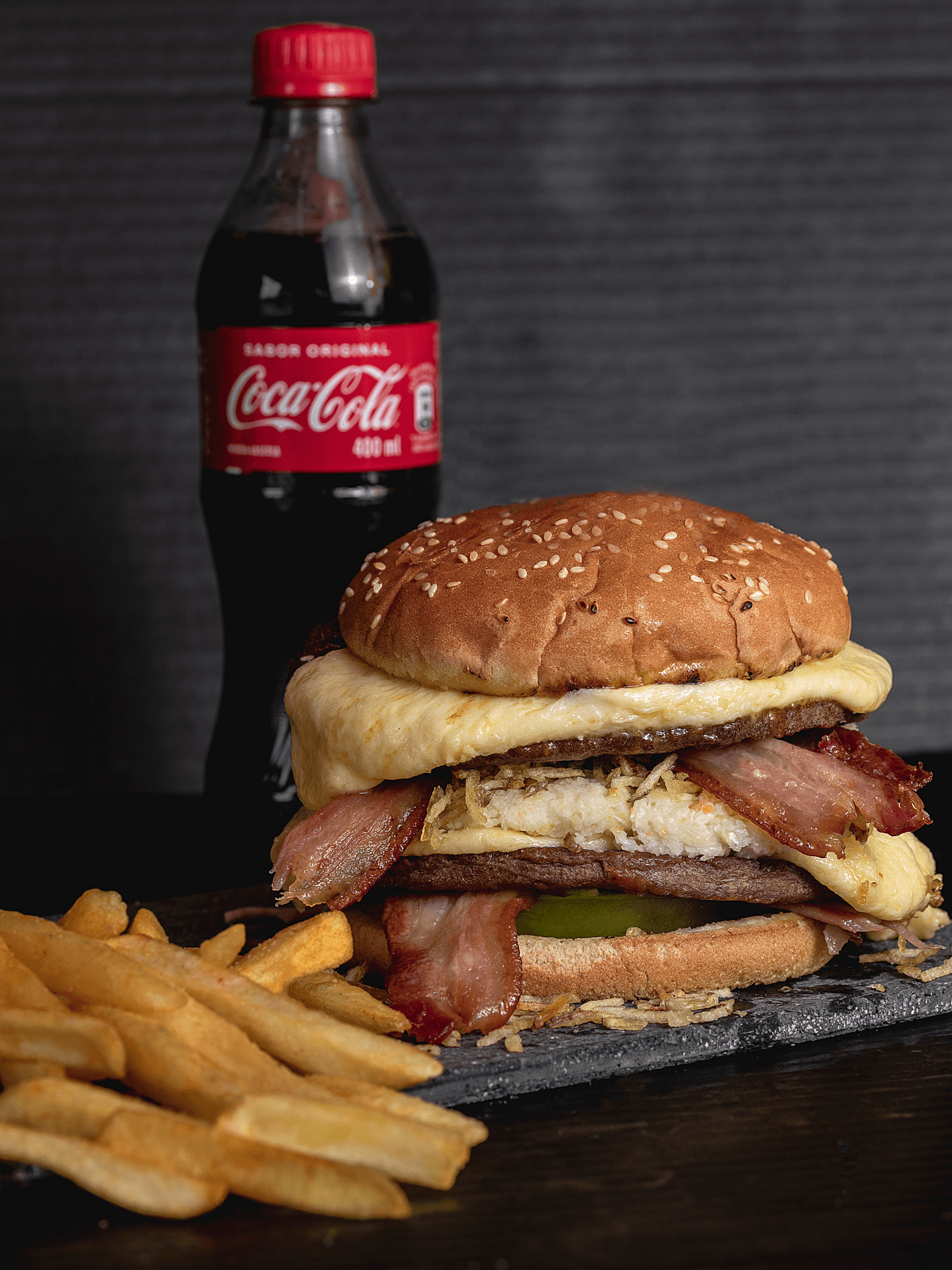 Combo Burger Extra Quesuda