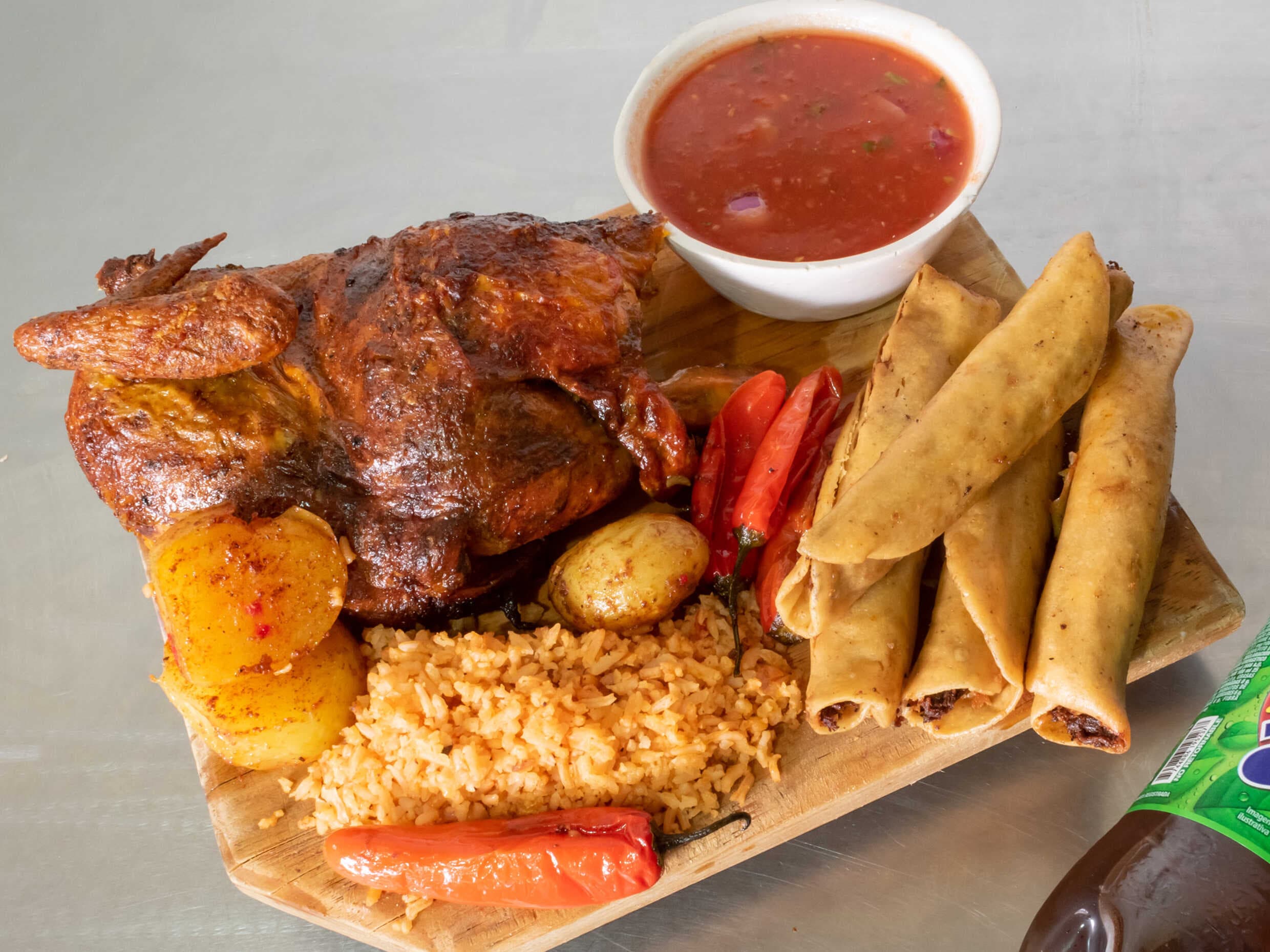 Combo Didi (1/2 pollo + 1 ref 600 ml)