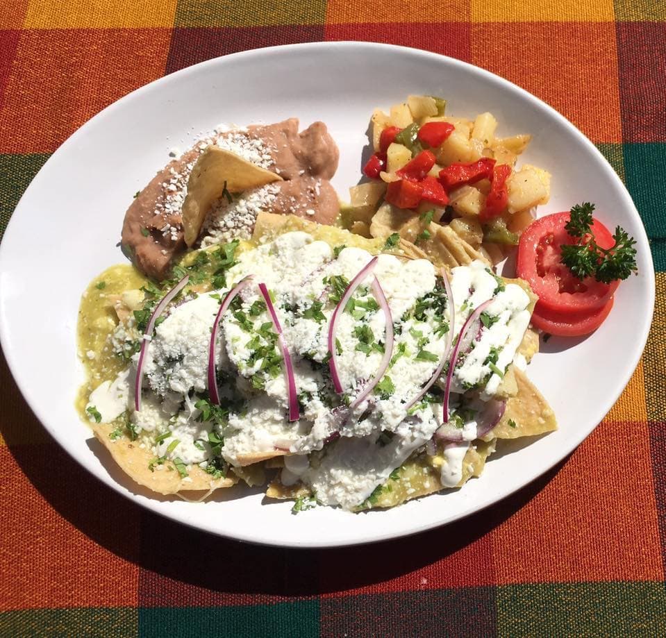 Chilaquiles Molcajeatados Naturales