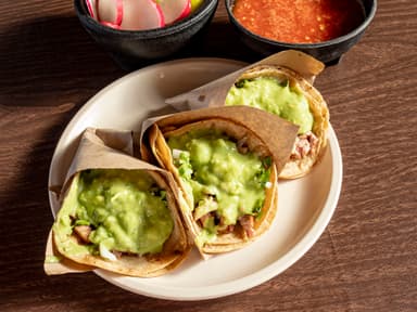 Taco de carne asada