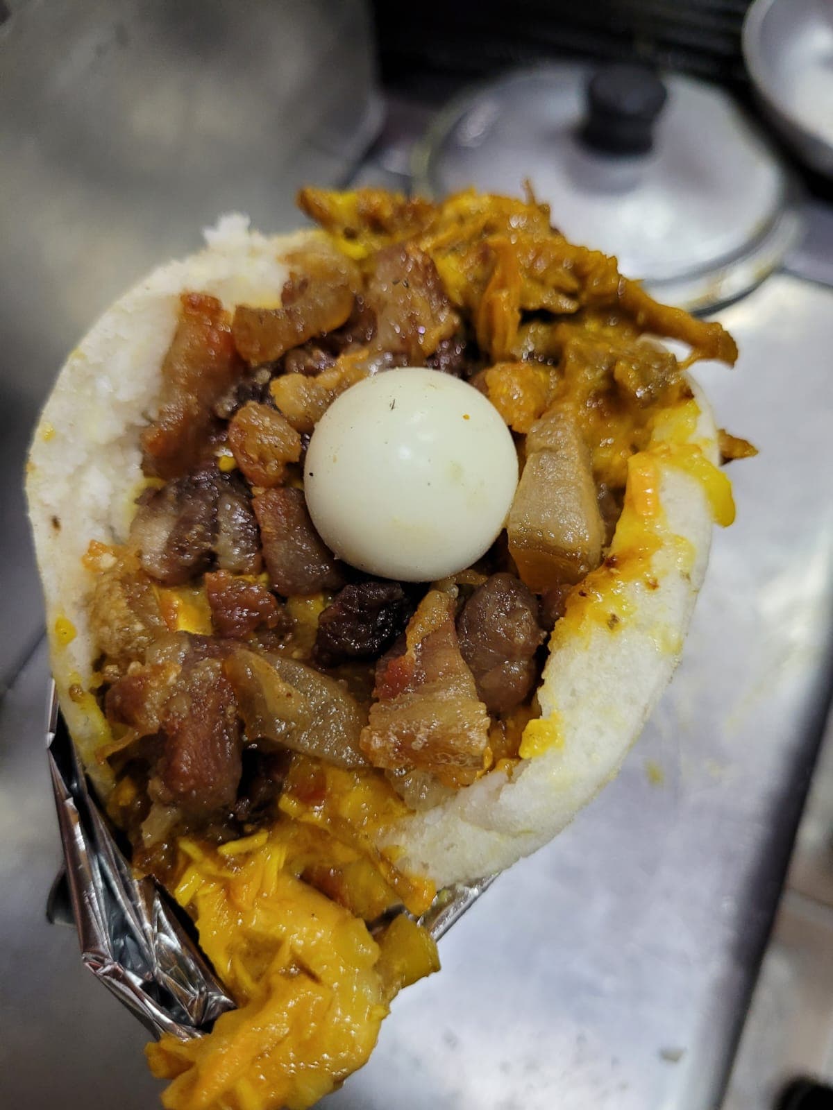 Arepa Rellena Super Especial.