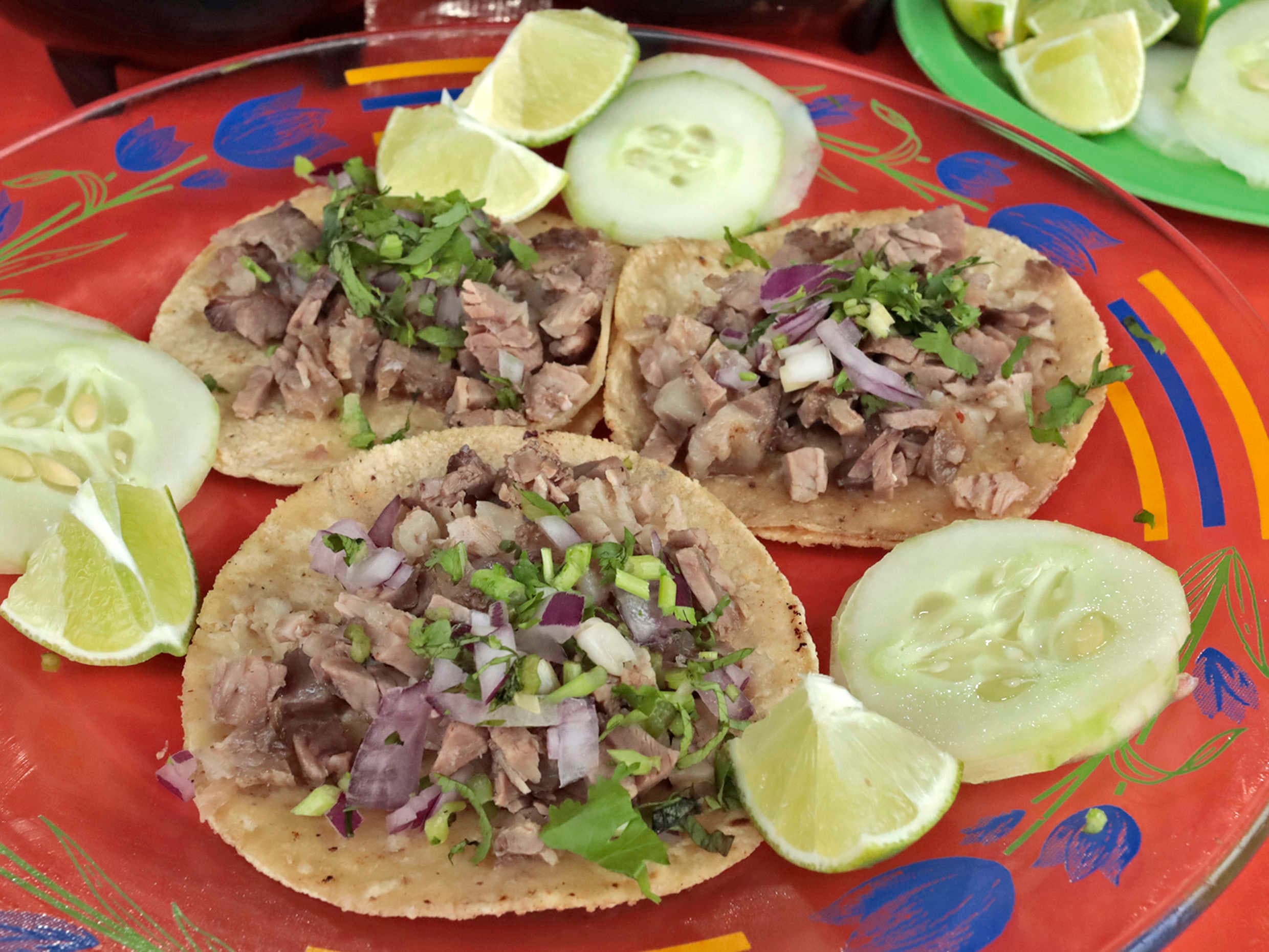 Tacos de Suadero Carne de Res