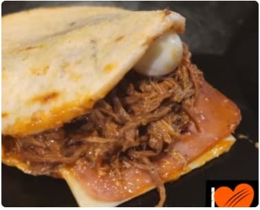 Carne, Jamón y Queso