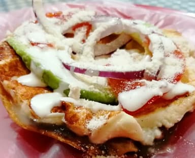 Moreliana de Camarón con Manchego