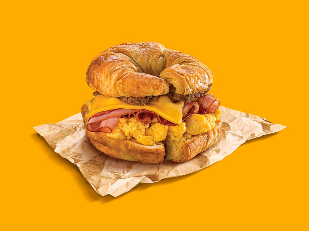 Croissan'wich Huevo y Jamón