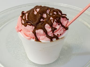 Paleta de Fresa Leche