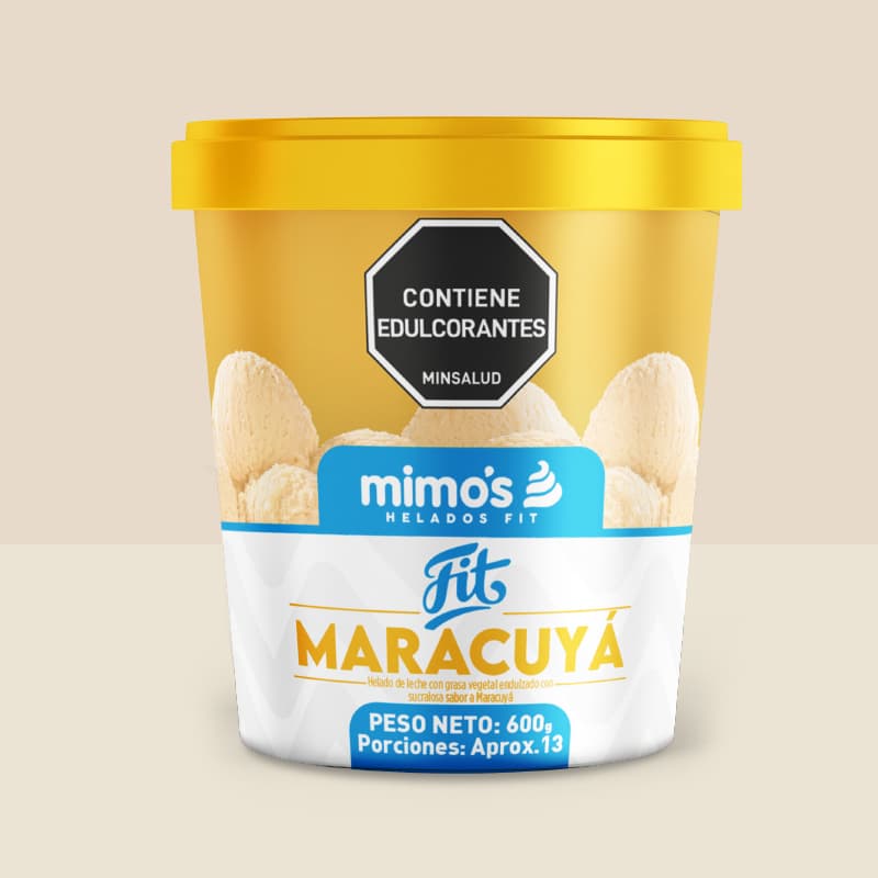 Litro Helado Light Maracuya
