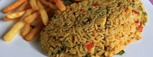 Boca de Arroz con Pollo