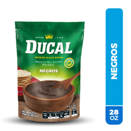 Frijoles Negros Volteados Ducal Doy Pack 794 g