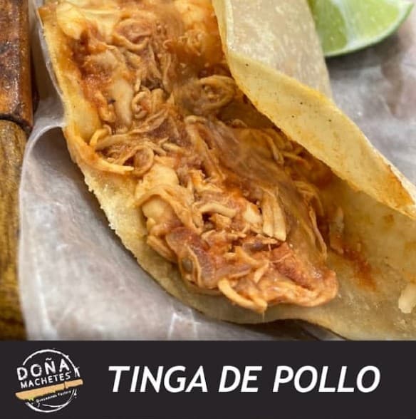 Machete de Tinga Pollo
