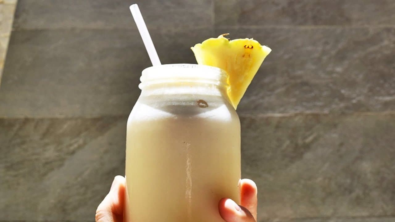 Vaso de Jugo de Piña