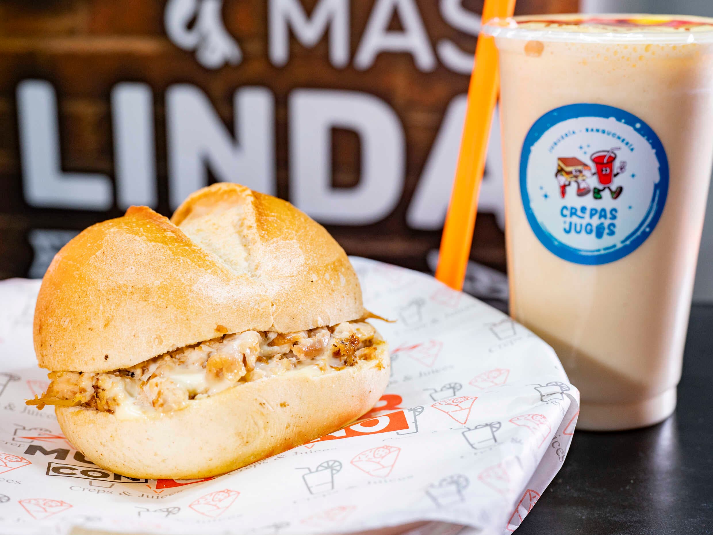 Combo 5-Pollo a la Brasa con Jugo con Leche 21oz