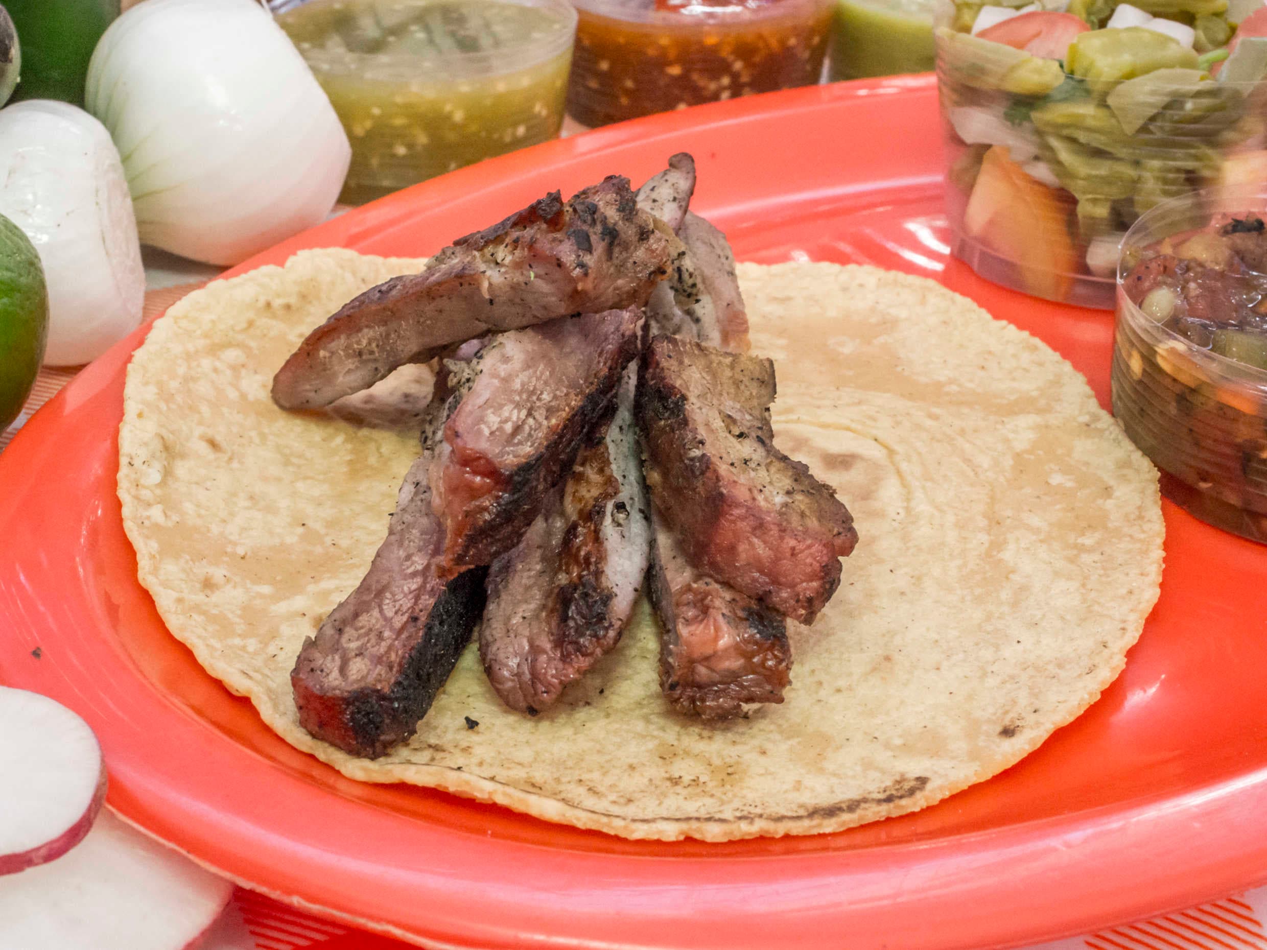 Taco de Arrachera
