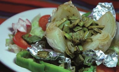 Carbolla con Nopales y Champiñones