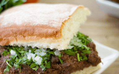 Lonche de Barbacoa