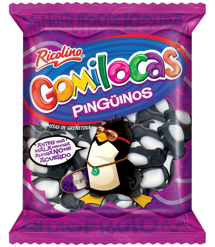 Gomitas pinguinos Ricolino 125 grs