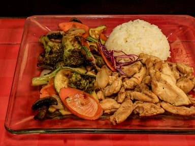 Tepanyaki de pollo