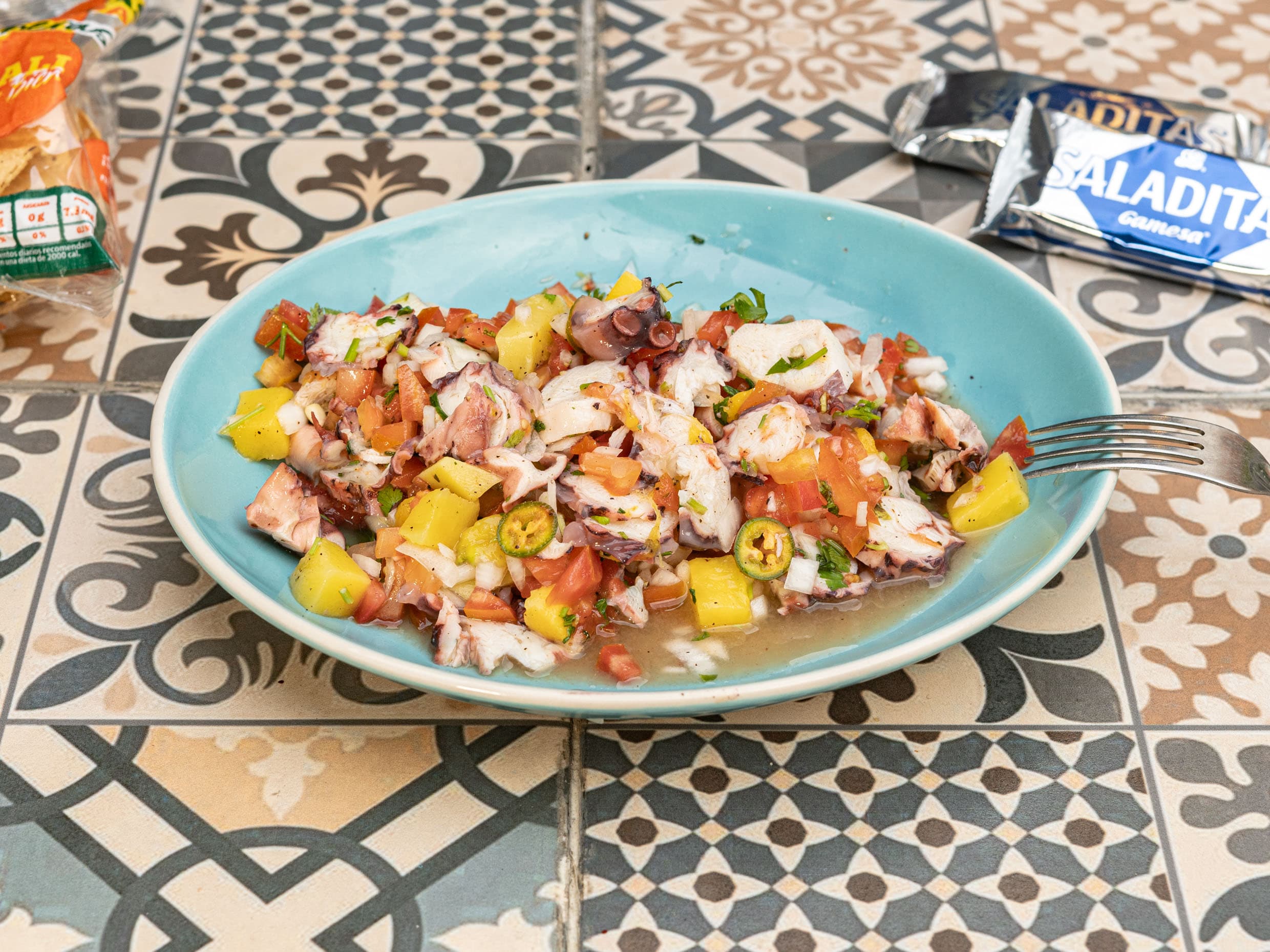 Ceviche de Pulpo