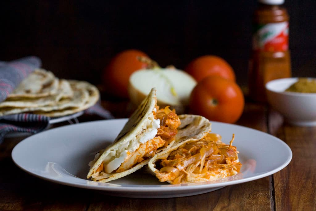 Combo Quesadillas De Tinga De Pollo