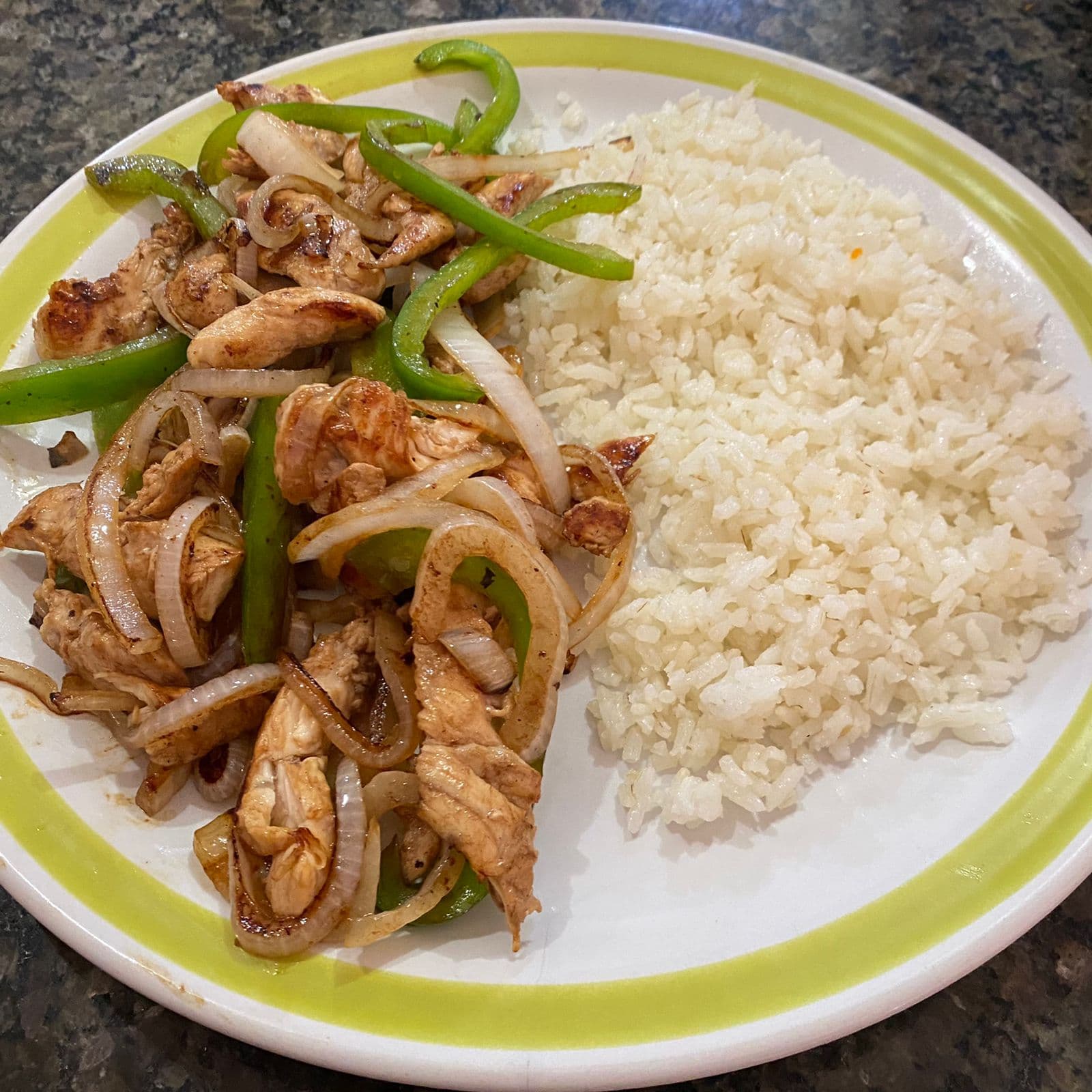 Fajitas de Pollo