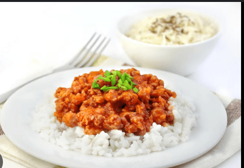 Arroz con Carne en salsa Economico Didi