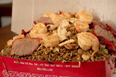 Arroz con Camarones