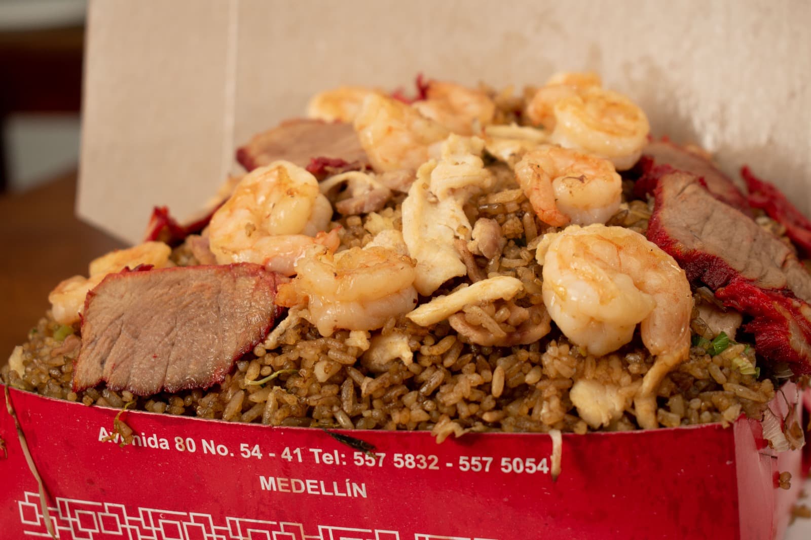 Arroz con Camarones